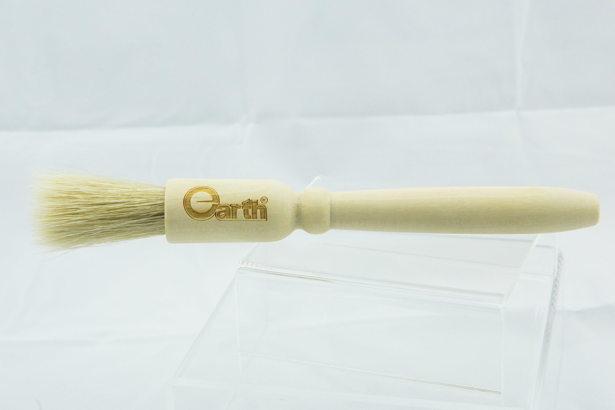Natural Hardwood Coffee Grinder Cleaning Brush