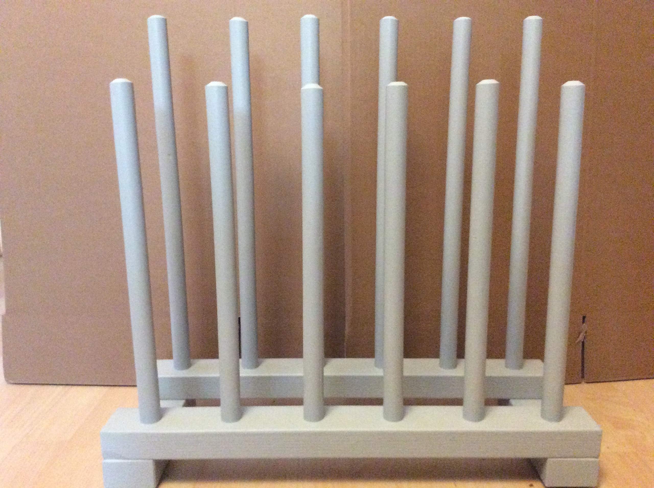 boot rack, grey for 6 pairs of boots, arrives fully assembled, weather proof coated