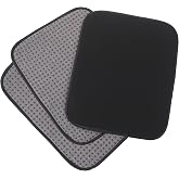 TonGass 10" x 8" Microfiber Bowling Ball Towel | Premium Quality Bowling Ball Shammy Pad with Easy-Grip Dots, Clean from Dirt and Oil to Improve Grip and Precision