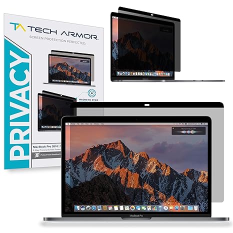Tech Armor - Displayschutz mit Blickschutz für Apple MacBook Pro Retina 15' (2016/2017) 1 Stück