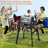Nomiou Grill Stand for Ninja Woodfire OG701 OO101 Series Outdoor Pizza Table view 6