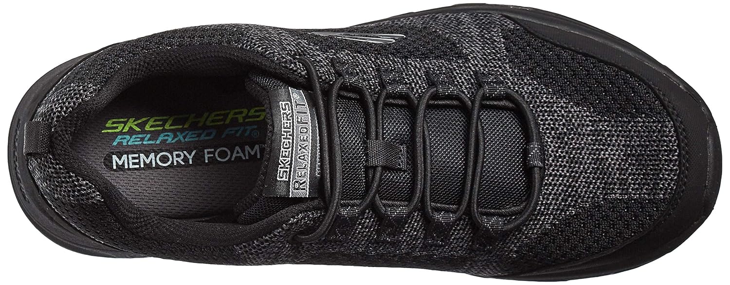 skechers oak canyon black