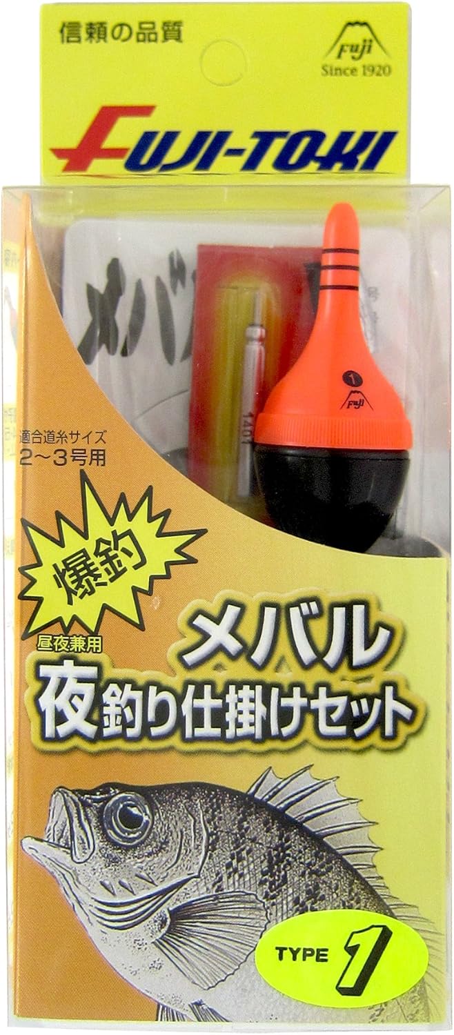 Amazon 冨士灯器 爆釣 メバル夜釣り仕掛けセット タイプ１号 冨士灯器 完成仕掛け