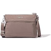 Baggallini womens Securtex Anti-theft Memento Crossbody Bag