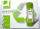 Q-Connect 40g Glue Stick Pack of 10 - Paper and Card Adhesive view 3