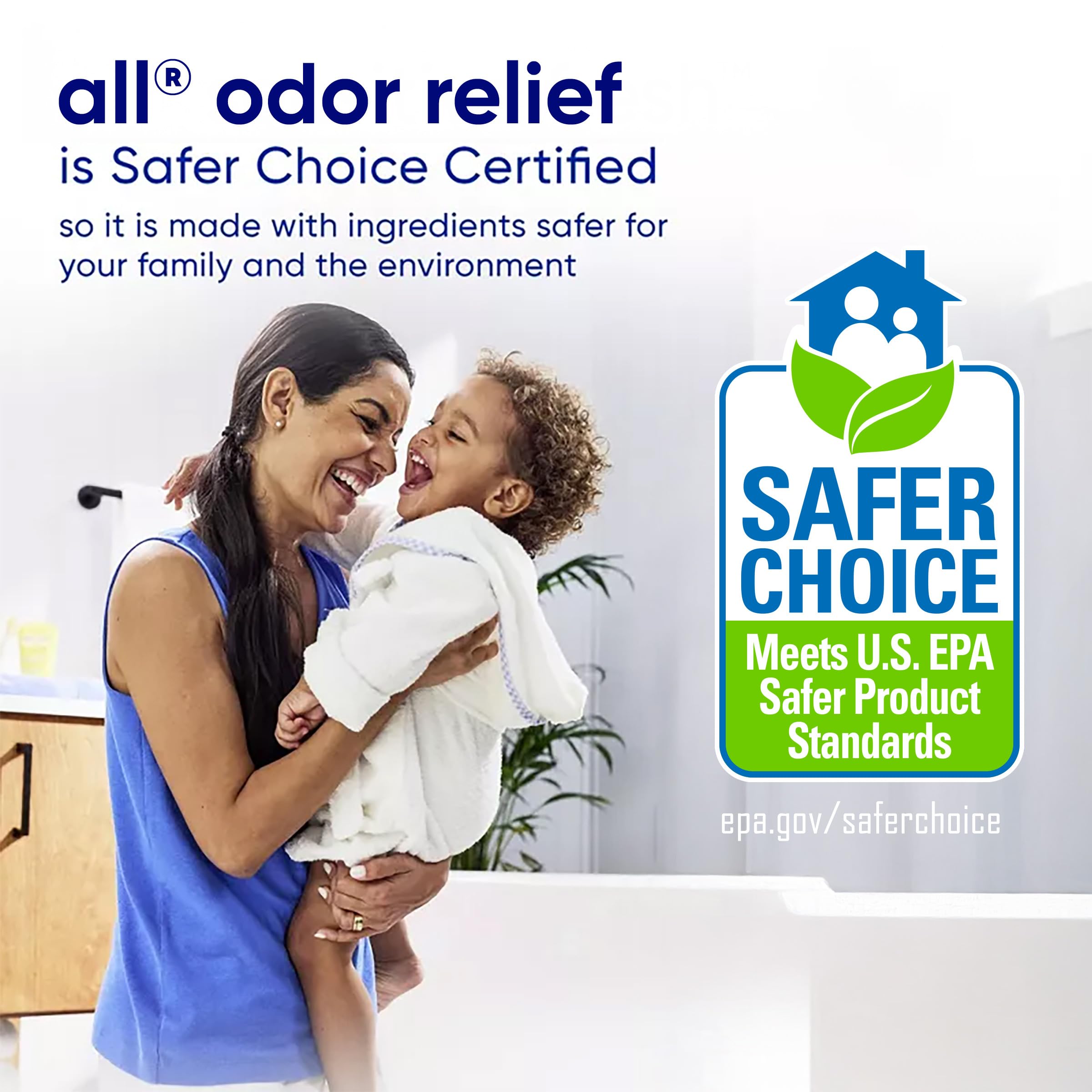all Laundry Detergent Liquid, Free Clear for Sensitive Skin, Odor Relief, Unscented and Hypoallergenic, 2X Concentrated, 90 Loads