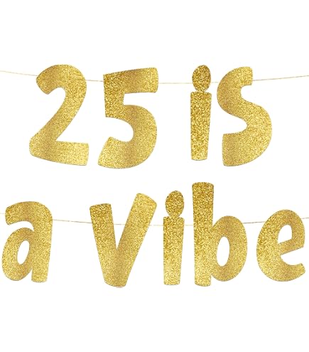 Last Year In My 60s Geburtstags-Banner – 69. Geburtstag Dekoration, Mit Glitzerbuchstaben, 3 M Band