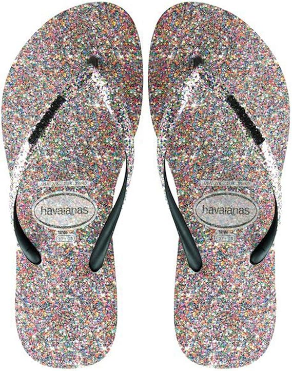 havaianas multi glitter