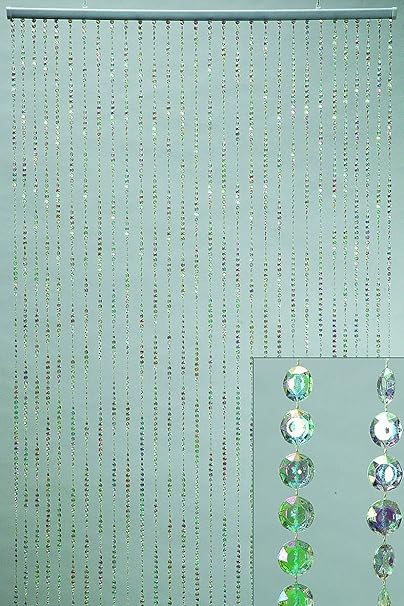 Leguana Handels GmbH Designervorhang Kunststoffvorhang Türvorhang RAINBOW Diamant