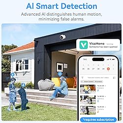 Thybro Magnetic Security Camera Wireless - 2K HD