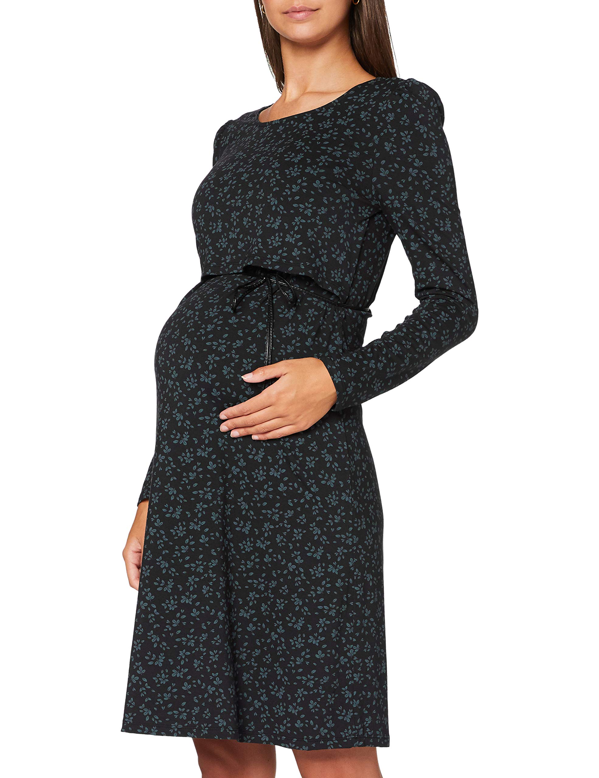 Noppies Women's Dress Nurs Ls AOP Brixham Dress Not Applicable, Urban Chic - P, S