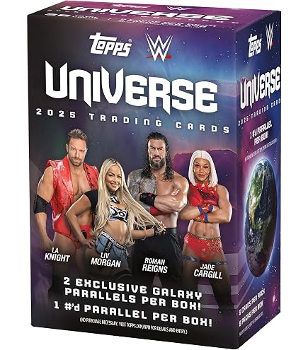 Amazon.com: 2021 Topps WWE Wrestling Trading Cards Blaster Box