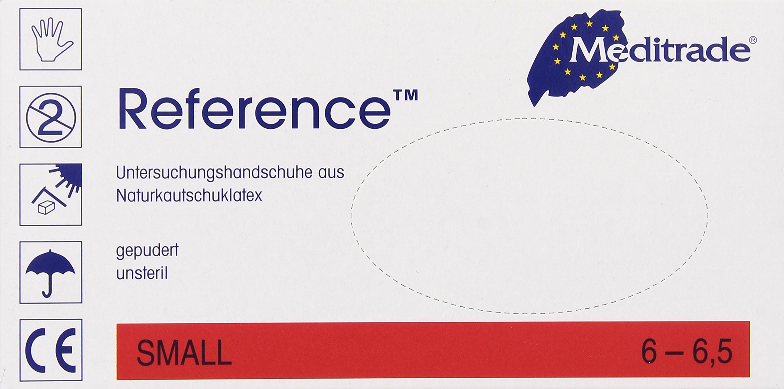 Meditrade Reference 1121S Gloves - Pack of 100