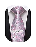 Barry.Wang Mans Ties Floral Paisley Silk Woven