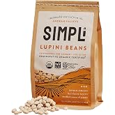 SIMPLi Regenerative Organic Certified Lupini Beans, 12 OZ (1-Pack) | Complete Plant Protein with All 9 Essential Amino Acids, Low Carbs &amp; High Protein for Energy, Satiety, Salads, Bowls &amp; Dips