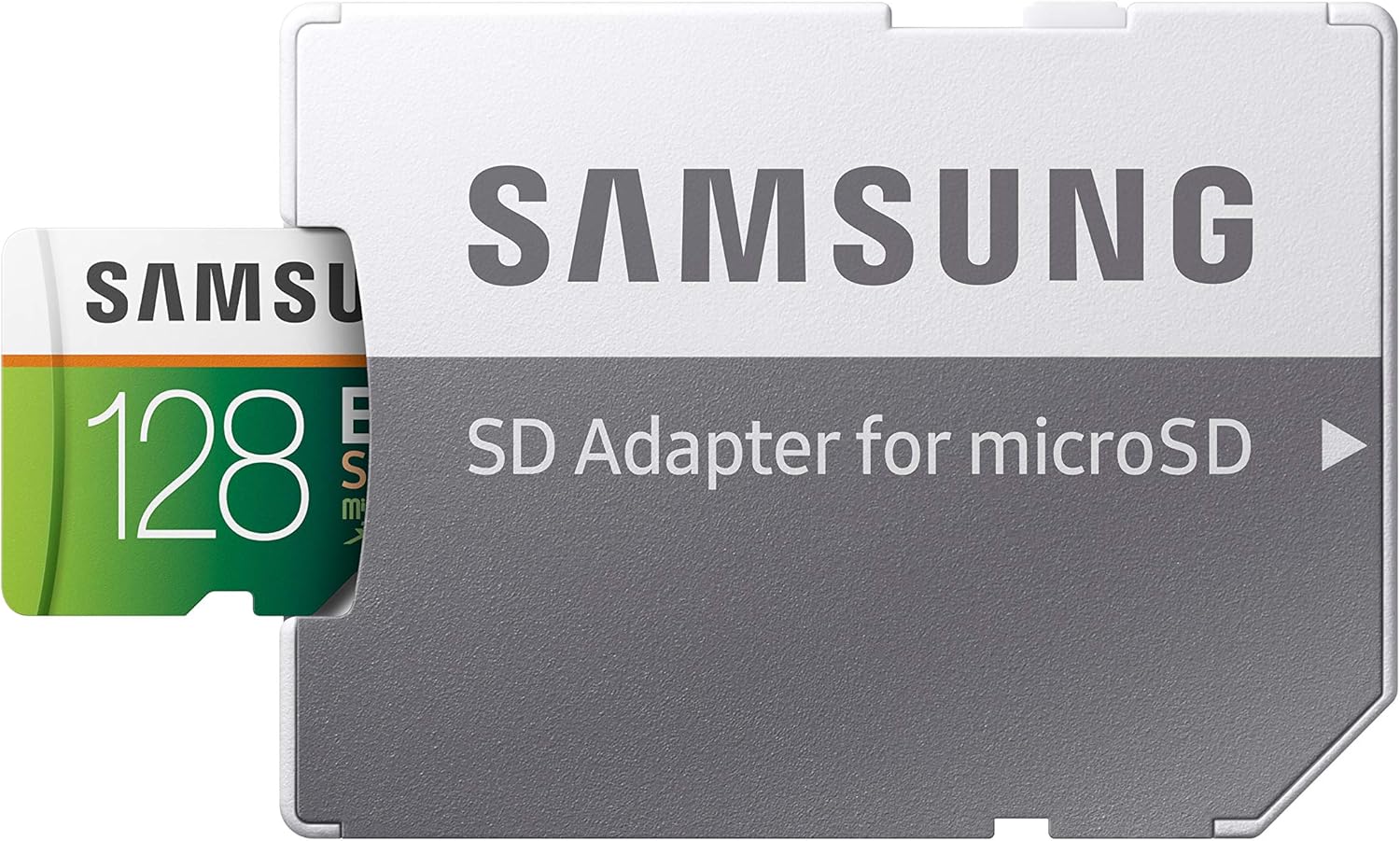 SAMSUNG: EVO Select 128GB microSDXC UHS-I U3 100MB/s Full HD & 4K UHD Memory Card with Adapter (MB-ME128HA): Computers & Accessories