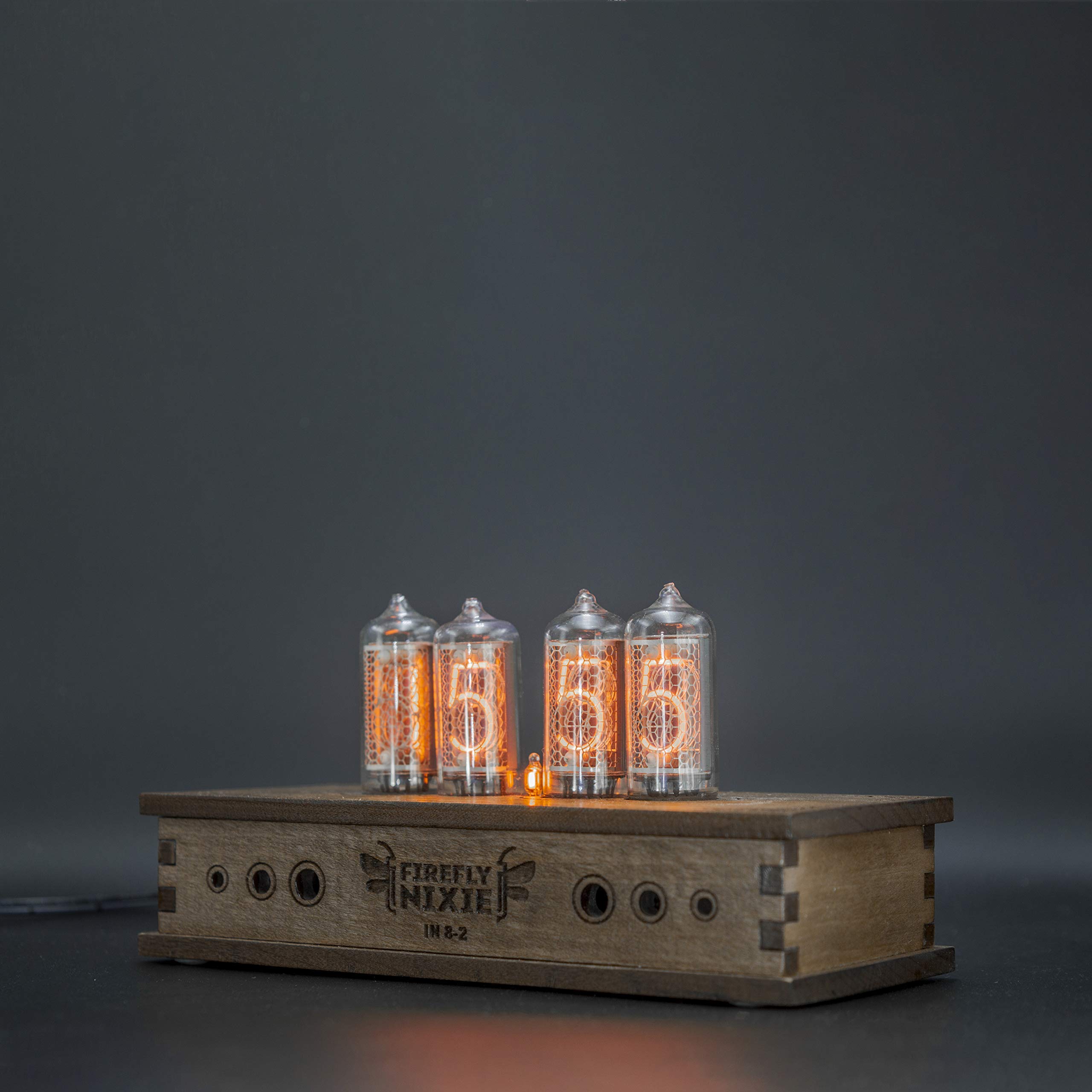 Nixie Tube Clock 4x IN82 Nixie Tubes Vintage Retro Desk Clock Fully