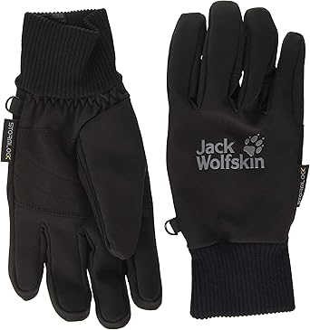jack wolfskin stormlock knit glove