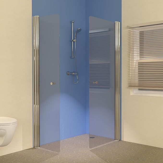 UniLine Hinged Wet Room Screens for 1200 x 800 Floor Kits Amazon.co.uk