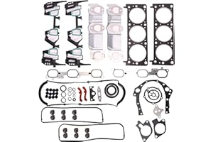 BENERAY Head Gasket Set Engine Cylinder kit HS9071PT-3 Compatible with Chevrolet Equinox, fits for Pontiac Torrent 3.4 OHV VIN F 2005-2009