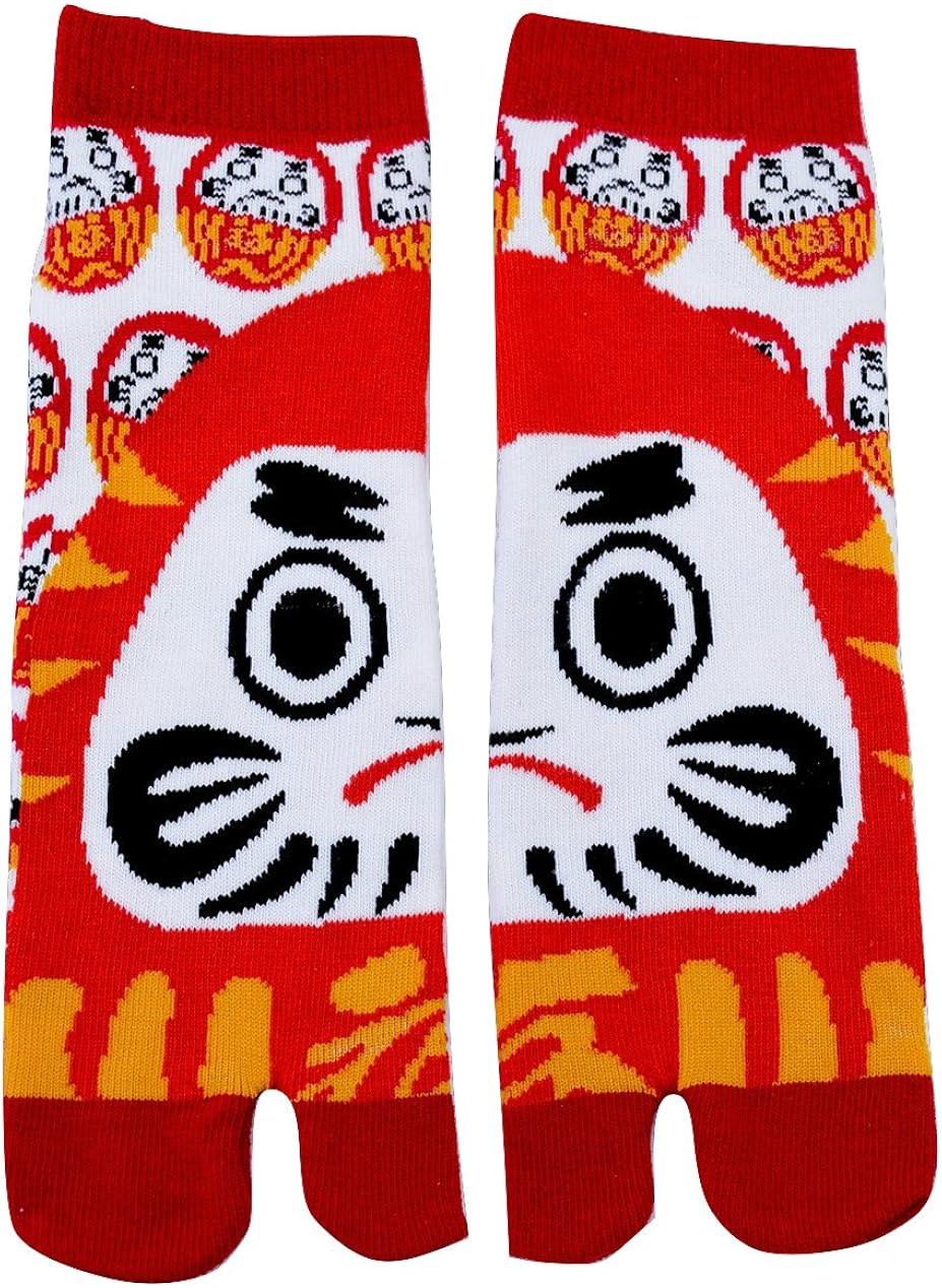 Pack De 3 Paires De Chaussettes Tabi Japonaises Pour Hommes - 2 Orteils, Coton élastique, Confortables