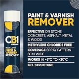 OB1 Paint & Varnish Remover Gel 500ml Methylene Chloride Free view 4