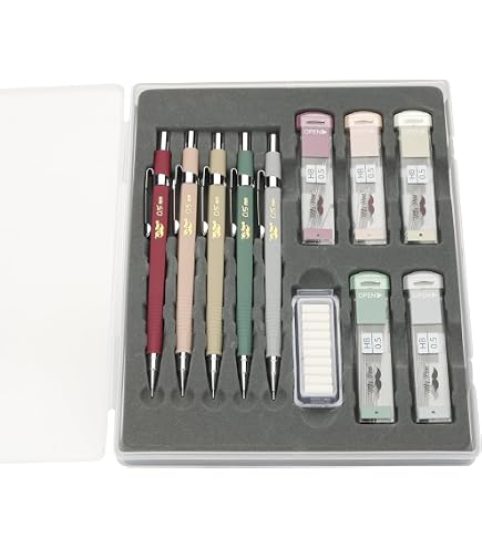 筆記具 mr Amazon.com : Mr. Pen- Metal Mechanical Pencil Set with Lead