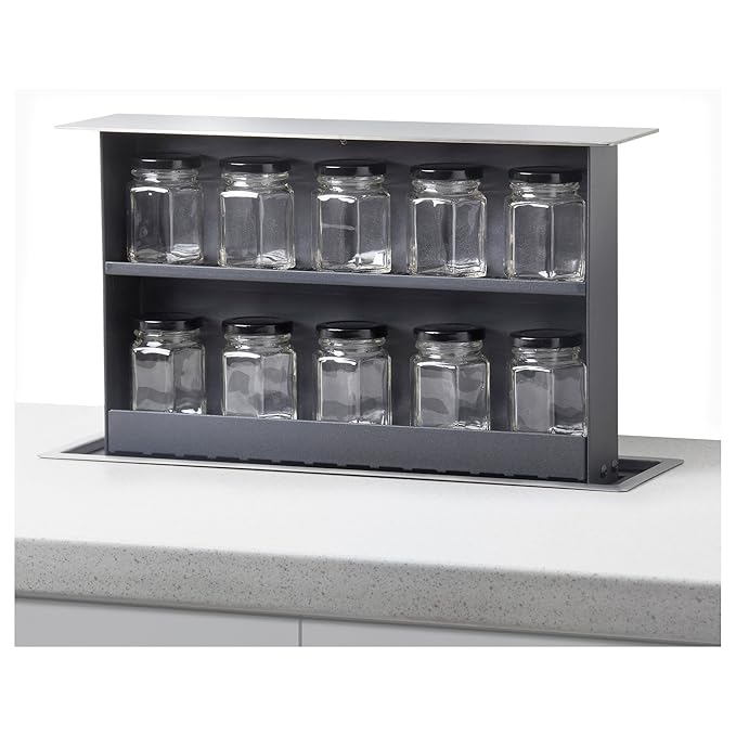 ZigZag Trading Ltd IKEA INTENSITET Popup spice rack Amazon.co.uk Kitchen & Home