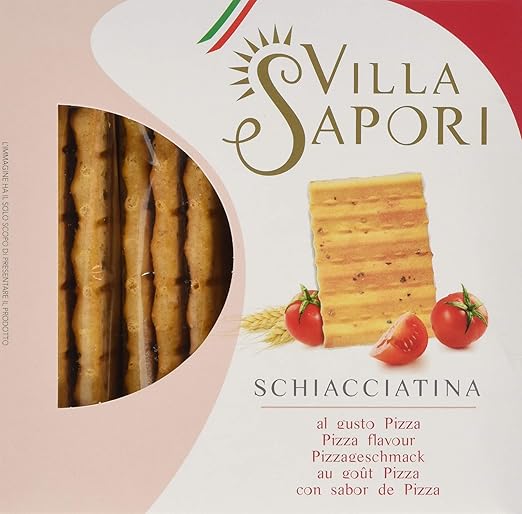 Villa Sapori Pan Crujiente Italiano | Schiacciatina sabor Pizza ...