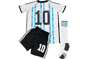 WELL PERFORM Soccer Jersey & Shorts for Boys Kids Men's 2022/2023 Adult & Youth, Football Jersey 10 Soccer Jersey Set