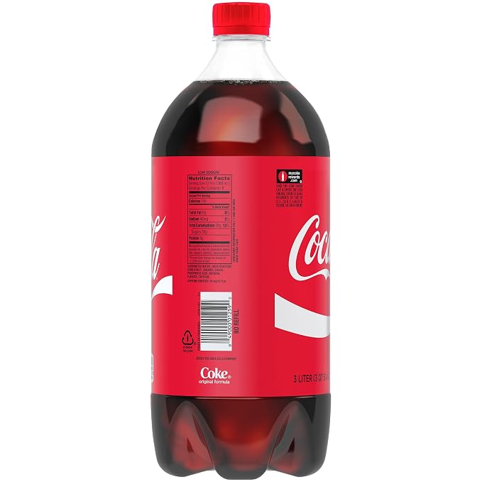 Coca-cola bottle, 3 liters (049000012590)