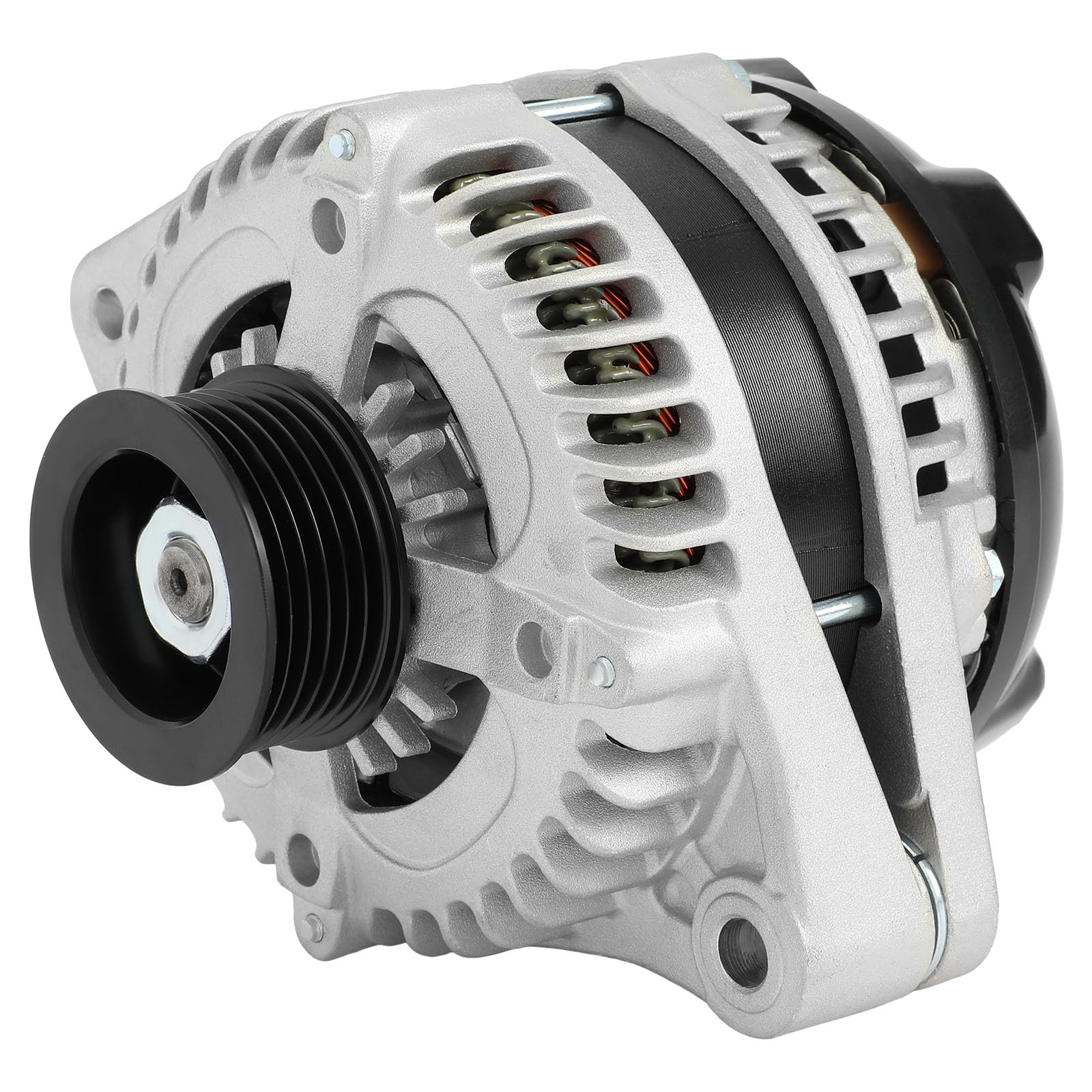 Photo 1 of SCITOO Alternator Fit for Acura for MDX 2005-2009,for Acura for RL 2005-2008,for Acura for TL 2005-2008,for Honda for Odyssey 2005-2007,for Honda for Pilot 2005-08 12V 130Amp CW 6-Groove 11030