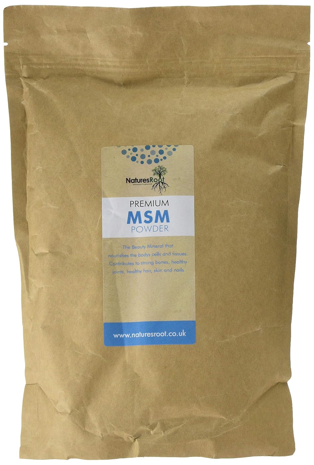 MSM Crystal Powder 1kg Pure Vegan Methylsulfonylmethane 99.9 Highly Dosed Sulpher
