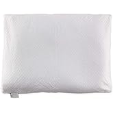 Bucky Natural Bedding Collection, Buckwheat/Millet Filled Duo Bed Pillow, 20x15"White