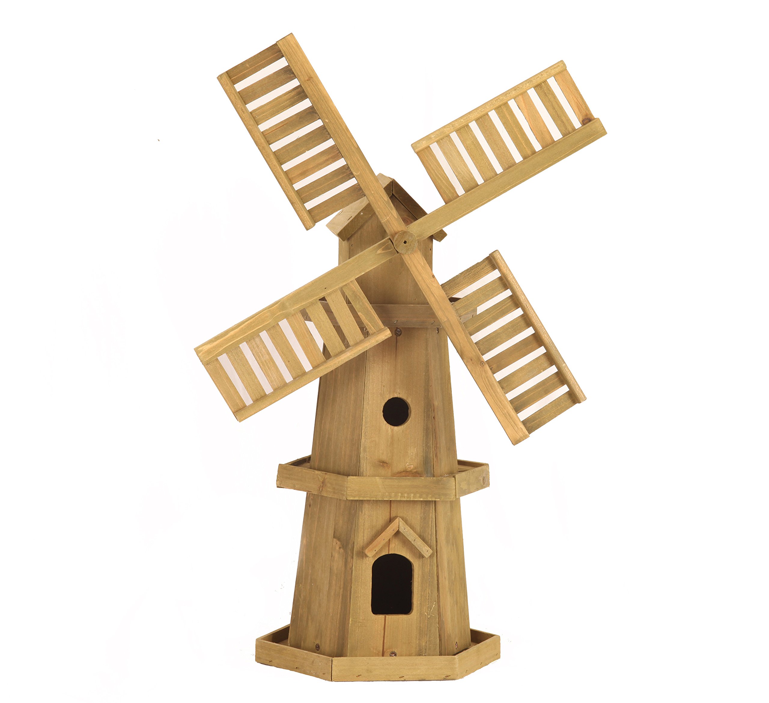 Smart Garden Giant Wooden Windmill