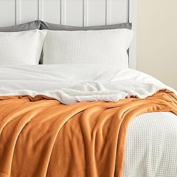 Bedsure Sherpa Fleece Queen Size Blankets for Bed