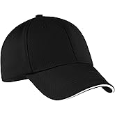 Nike Golf - Dri-FIT Mesh Swoosh Flex Sandwich Cap. 333115 Black