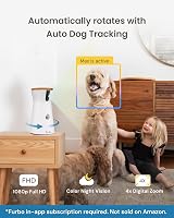 Furbo 360° Dog Camera with Treat Dispenser 1080p Night Vision AI view 5