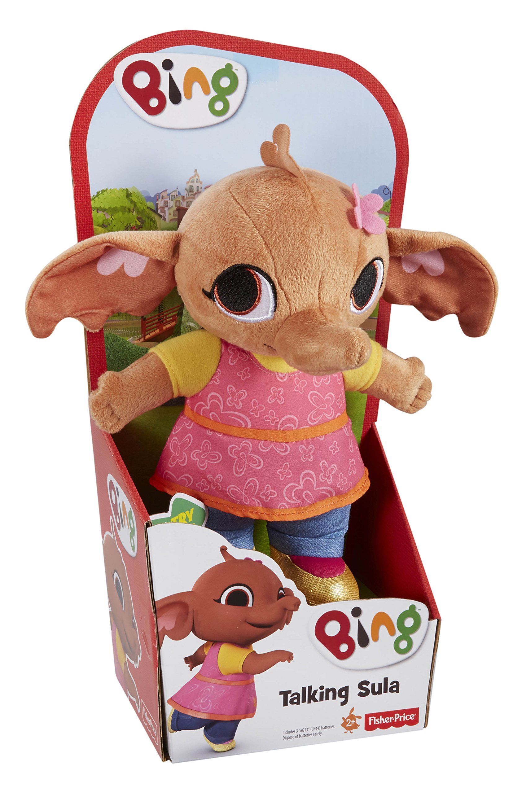 talking bing soft toy