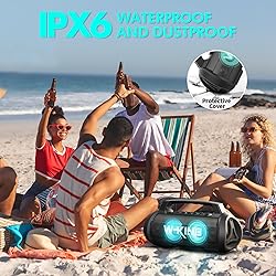 W-KING Portable Speaker, 120W Peak 70W RMS