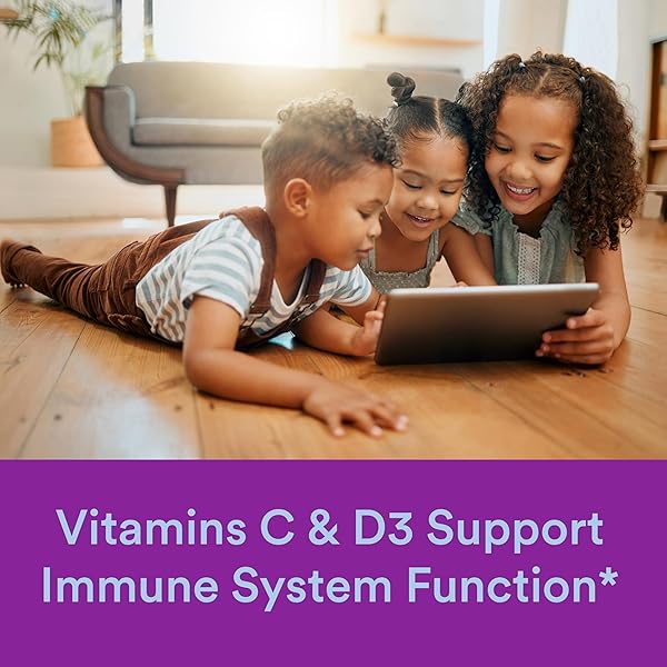 SMARTYPANTS TODDLER MULTIVITAMIN GUMMIES: OMEGA 3 FISH OIL (EPA/DHA), VITAMIN D3, C, VITAMIN B12, B6, A, K & ZINC, BIOTIN, BETA CAROTENE, GLUTEN FREE, THREE FRUIT FLAVORS, 90 COUNT (30 DAY SUPPLY)