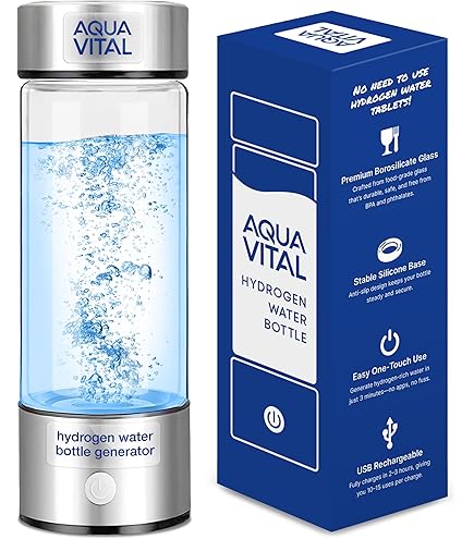 弁当箱・水筒 viiva Hydrogen Water Bottle 300ml Amazon.com: Aqua Vital Hydrogen Water Bottle and Adjustable Dog