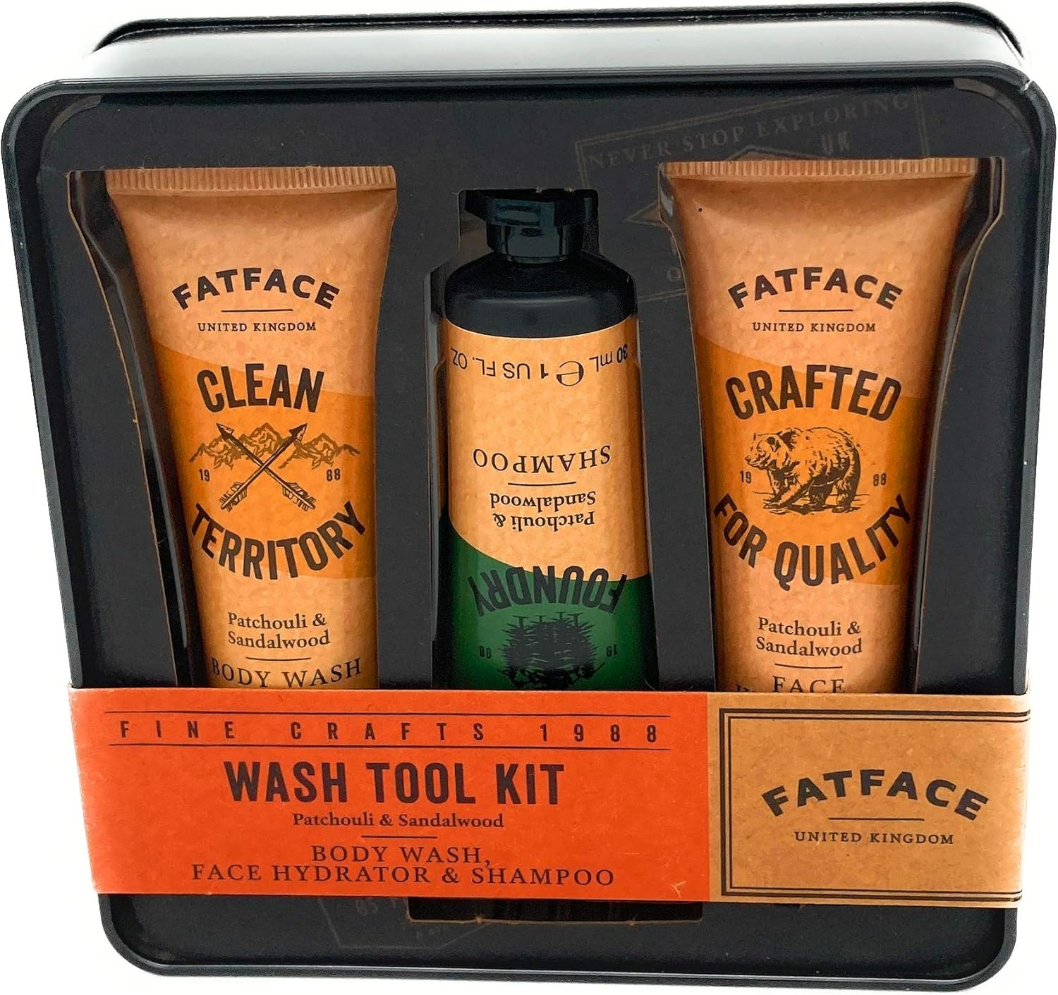 Fatface Men’s Wash Tool Kit Gift Set BigaMart