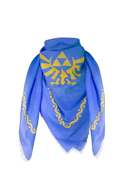 Musterbrand Zelda Schal Princess Zelda blau