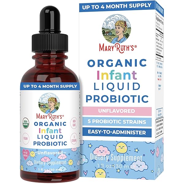 MARYRUTH ORGANICS USDA ORGANIC INFANT LIQUID PROBIOTIC DROPS...