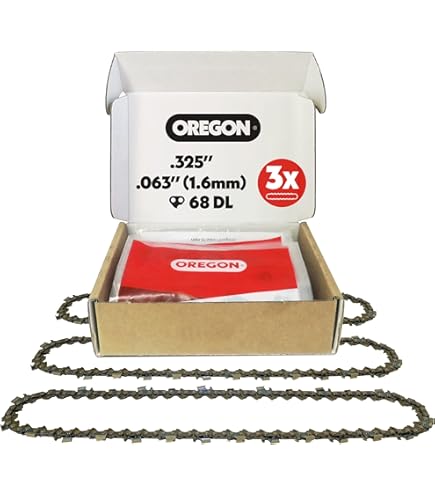 Amazon.com: Oregon 3-Pack Chainsaw Chain 3/8