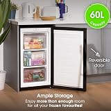 Abode Under Counter Freezer 60 L 4 Star 3 Drawers Black 48 cm A85UCFZ482E1B view 7