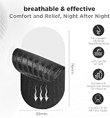 Aerate Mouth Tape for Sleeping 31 Strips White Dermatologically Tested view 2
