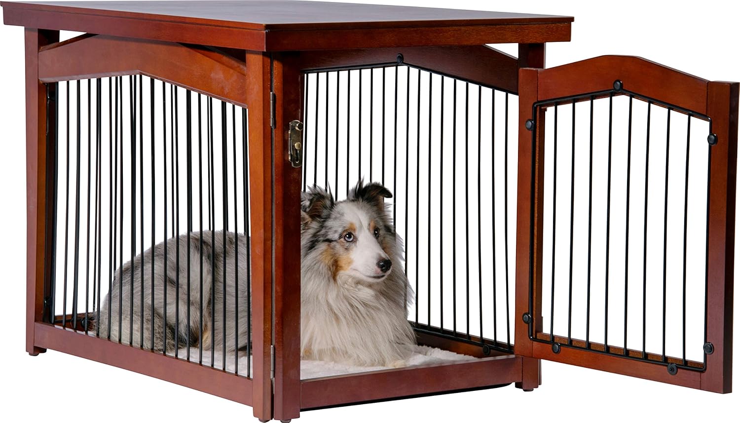 Dobar Multifunktion Hundek auml fig Mit Absperrung Gatter Aus Holz Mit