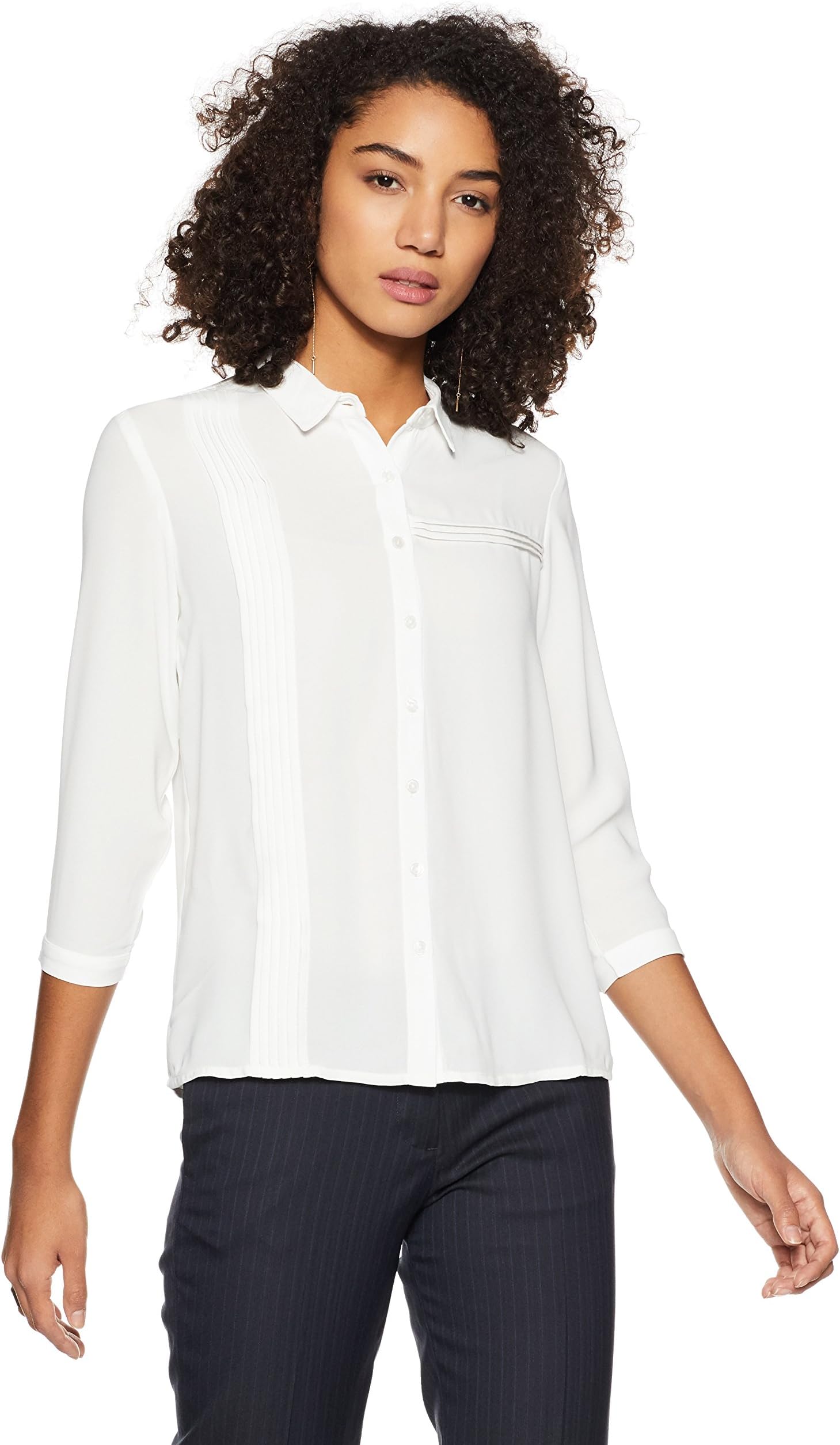 Van Heusen Woman Plain Regular Fit Shirt